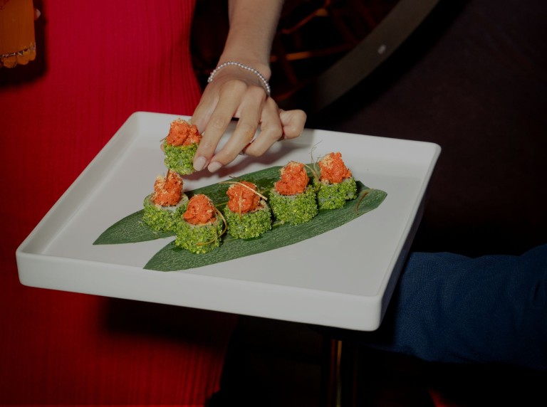 Private dining room Japanese restaurant Flatiron NYC Aqua Kyoto 902 Broadway