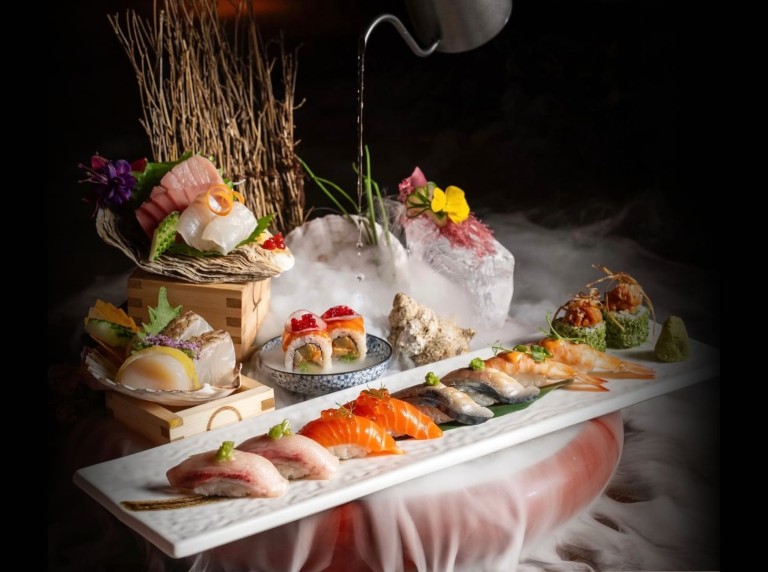 Brunch on Broadway Japanese Italian prix fixe brunch Aqua New York Flatiron NYC
